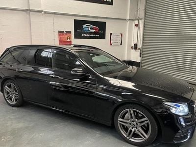 Black Used 2019 Mercedes E220 AMG line Estate | £17,995 (Fair price)