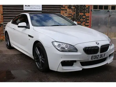 Begagnad BMW 640 M Sport 2012 Vit Sportkupé
