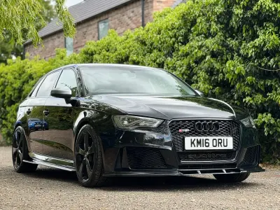 Used Audi RS3 Black Edition 2016 Black Sedan