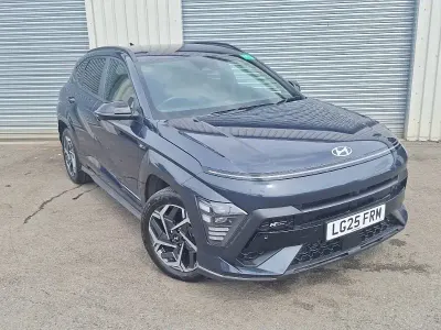 Used Hyundai Kona N Line 100 HP (73 kW) 2025 Blue SUV