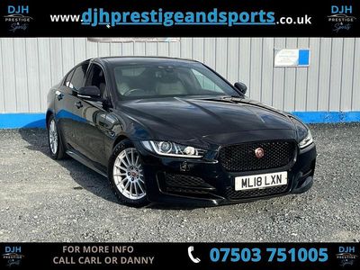 Used Jaguar XE R-Sport 163 HP (119 kW) 2018 Black Sedan