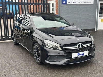 Black Used 2017 Mercedes A200 AMG Line Premium Plus Hatchback | £7,999 (A bit pricey)
