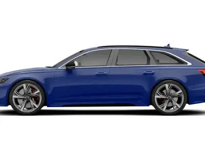 Usado Audi RS6 Advanced 600 CV (441 kW) 2022 Azul Familiar