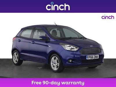 Blue Used 2016 Ford Ka Plus Zetec Hatchback | £6,649 (Fair price)