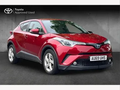 Used Toyota C-HR 122 HP (89 kW) 2019 Red SUV