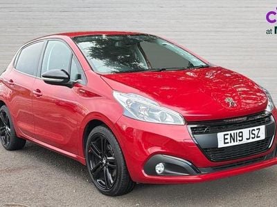 Red Used 2019 Peugeot 208 GT-line Hatchback | £8,995 (Fair price)