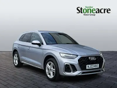 Used Audi Q5 S-Line 204 HP (150 kW) 2023 Silver SUV