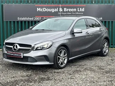 Used Mercedes A180 Sport Edition 109 HP (80 kW) 2018 Grey Hatchback