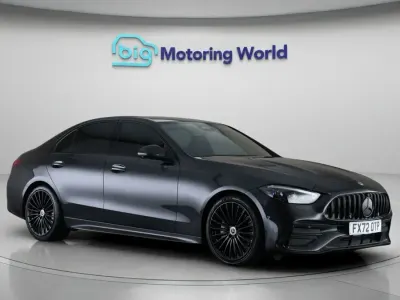 Usado Mercedes C200 AMG Line Premium 204 CV (150 kW) 2022 Gris Berlina