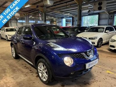 Used Nissan Juke N-Connecta 110 HP (80 kW) 2016 Blue SUV