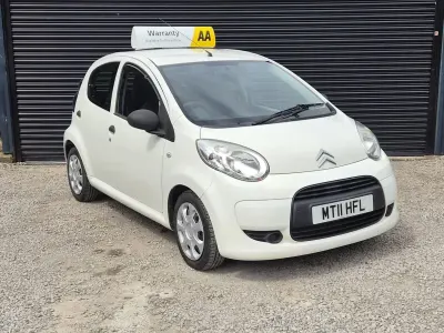 Used Citroën C1 VTR Sport 68 HP (50 kW) 2011 White Hatchback