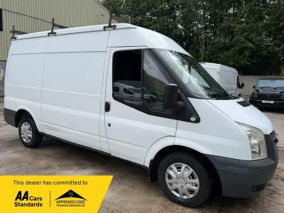 Used Ford Transit 85 HP (62 kW) 2008 White Van