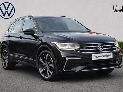 Used VW Tiguan R-line 150 HP (110 kW) 2020 Black SUV