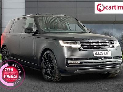Black Used 2025 Land Rover Range Rover Autobiography SUV | £137,500