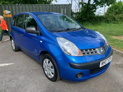 Używany Nissan Note S 87 KM (63 kW) 2007 Niebieski Hatchback