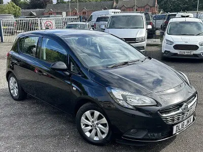 Used Vauxhall Corsa Design Edition 2018 Black Hatchback