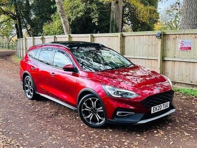 Red Used 2020 Ford Focus Active X Estate | £9,950 (Good price)