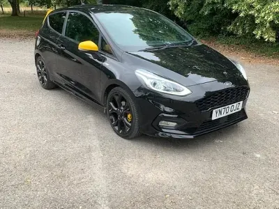 Used Ford Fiesta ST-Line X 125 HP (91 kW) 2020 Black Hatchback