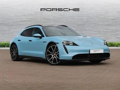 Używany Porsche Taycan 419 kW (571 KM) 2024 Niebieski Kombi