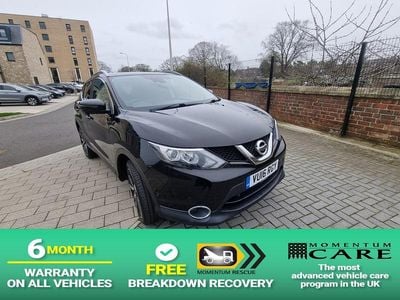 Begagnad Nissan Qashqai Tekna 110 HK (80 kW) 2016 Svart SUV