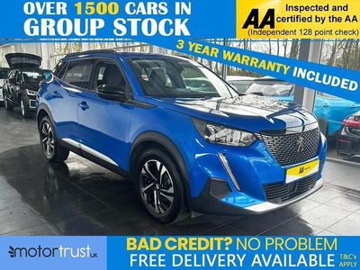 Used Peugeot 2008 Allure Premium 110 HP (80 kW) 2021 Blue SUV