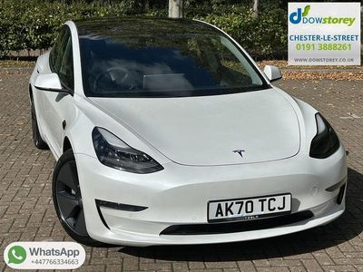 White Used 2020 Tesla Model 3 Sedan | £15,721 (Fair price)