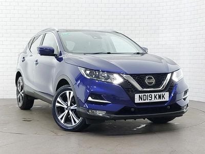 Used Nissan Qashqai N-Connecta 140 HP (102 kW) 2019 Blue SUV