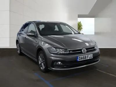 Used VW Polo R-line 115 HP (84 kW) 2018 Grey Hatchback