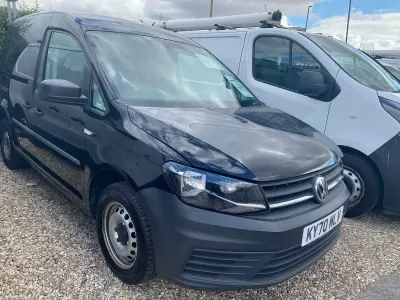 Used VW Caddy Startline 102 HP (75 kW) 2020 Black MPV