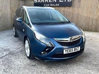 Used Vauxhall Zafira Tourer SRi 140 HP (102 kW) 2015 Blue MPV
