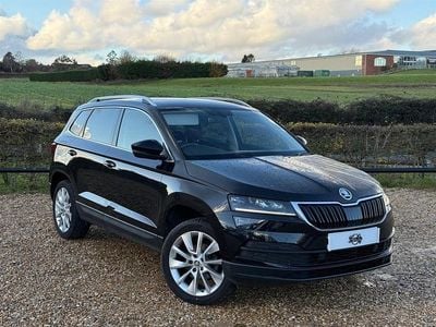 Black Used 2019 Skoda Karoq SE L SUV | £15,252 (Fair price)