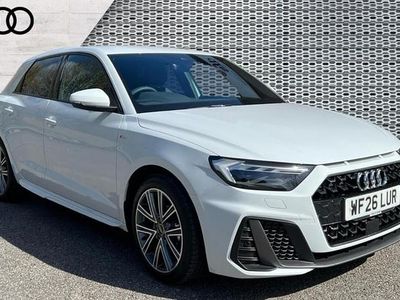 New Audi A1 Sportback S-Line 95 HP (69 kW) 2026 White Hatchback