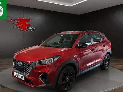 Used Hyundai Tucson N Line 177 HP (130 kW) 2019 Red SUV