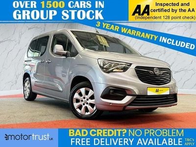 Used Vauxhall Combo S 130 HP (95 kW) 2020 Grey MPV