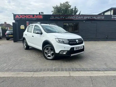 Used Dacia Sandero Ambiance 90 HP (66 kW) 2018 White Hatchback