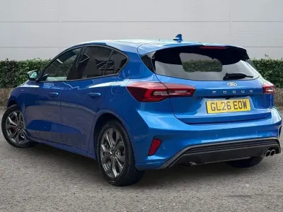 New Ford Focus ST-Line 2026 Blue Hatchback
