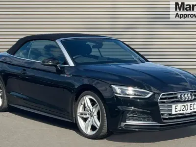 Used Audi A5 S-Line 190 HP (139 kW) 2020 Black Coupe