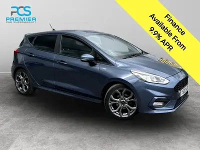 Used Ford Fiesta ST-Line 95 HP (69 kW) 2020 Blue Hatchback
