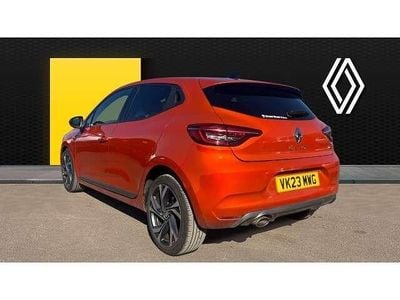 Used Renault Clio V RS Line 90 HP (66 kW) 2023 Orange Hatchback