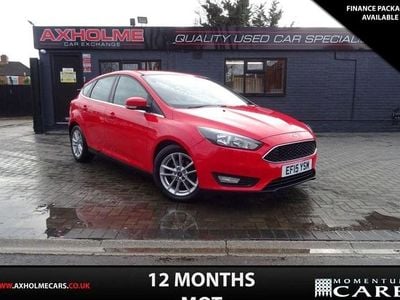Red Used 2015 Ford Focus Zetec Hatchback | £3,995 (Fair price)