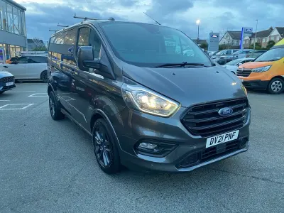 Used Ford Transit Custom Sport 185 HP (136 kW) 2021 Grey Van