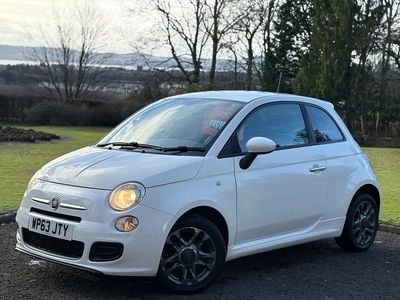 Used Fiat 500 S 69 HP (50 kW) 2013 White Hatchback