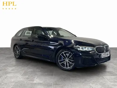 Used BMW 530e M Sport 292 HP (214 kW) 2023 Black Estate