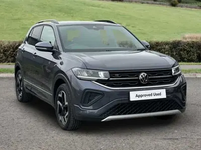 Usado VW T-Cross R-line 115 HP (84 kW) 2025 Cinzento SUV