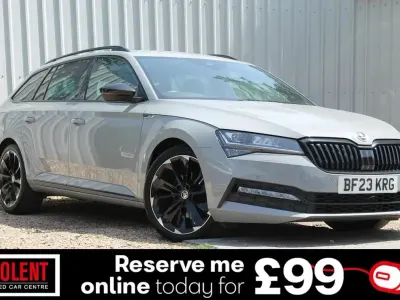 Used Skoda Superb SportlinePlus 187 HP (137 kW) 2023 Grey Estate