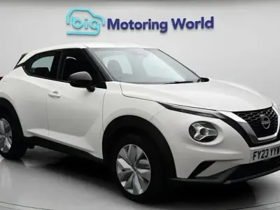 Used Nissan Juke Acenta 114 HP (83 kW) 2023 White SUV