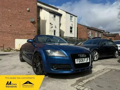 Used Audi TT Roadster Performance 250 HP (183 kW) 2008 Blue Cabriolet