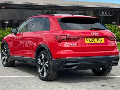 Used Audi Q3 S-Line 150 HP (110 kW) 2020 Red SUV