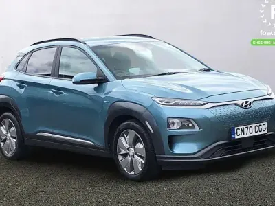 Used Hyundai Kona Premium SE 150 kW (204 HP) 2020 Blue SUV