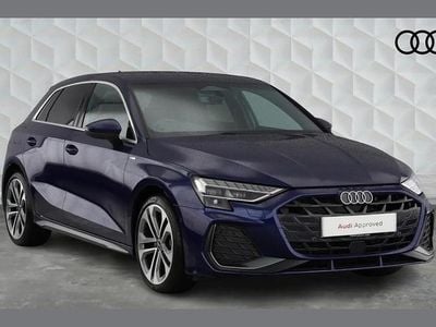 Used Audi A3 S-Line 113 HP (83 kW) 2025 Blue Hatchback